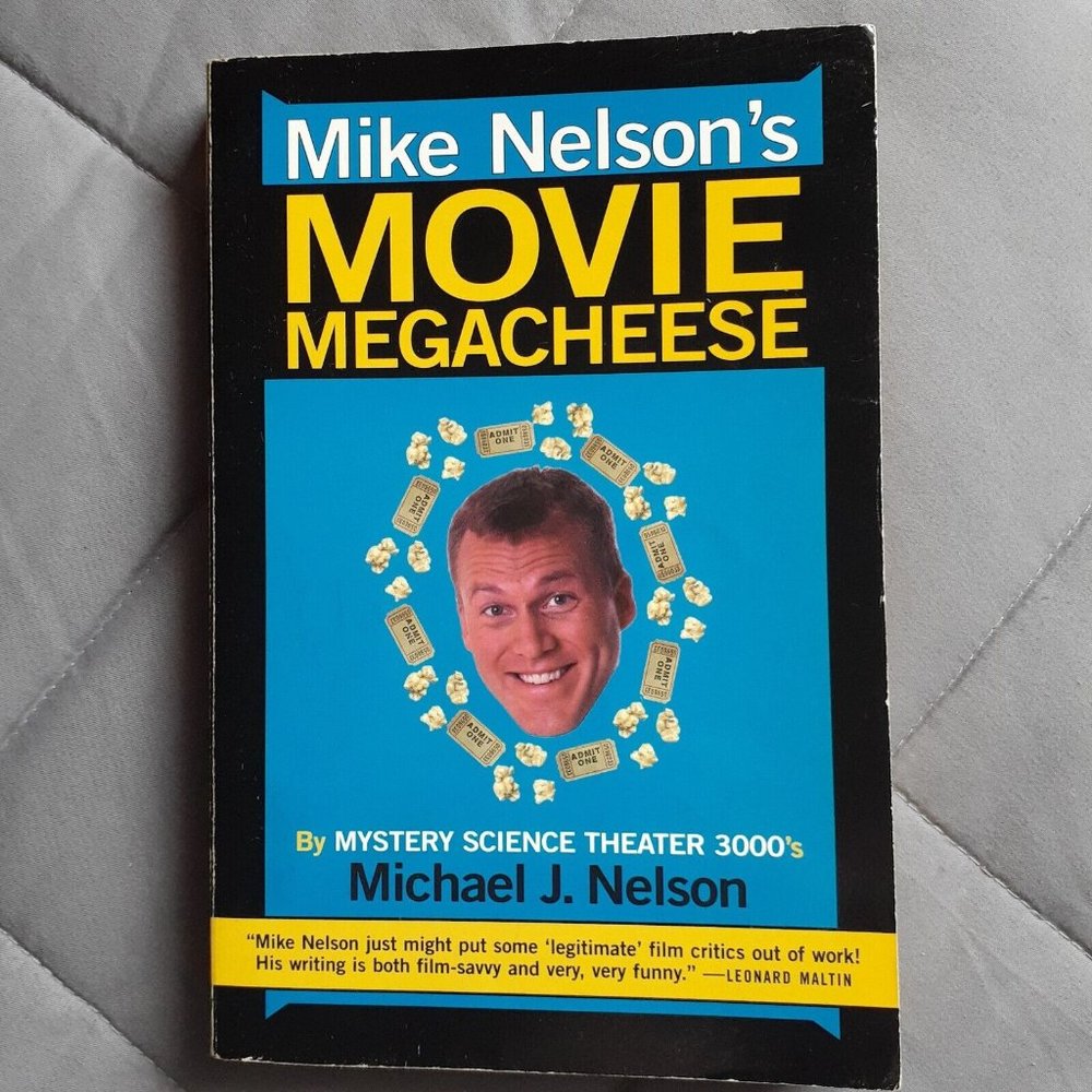 Mike Nelson's Movie Megacheese by Michael J. Nelson Paperback Book MST3K BMovies